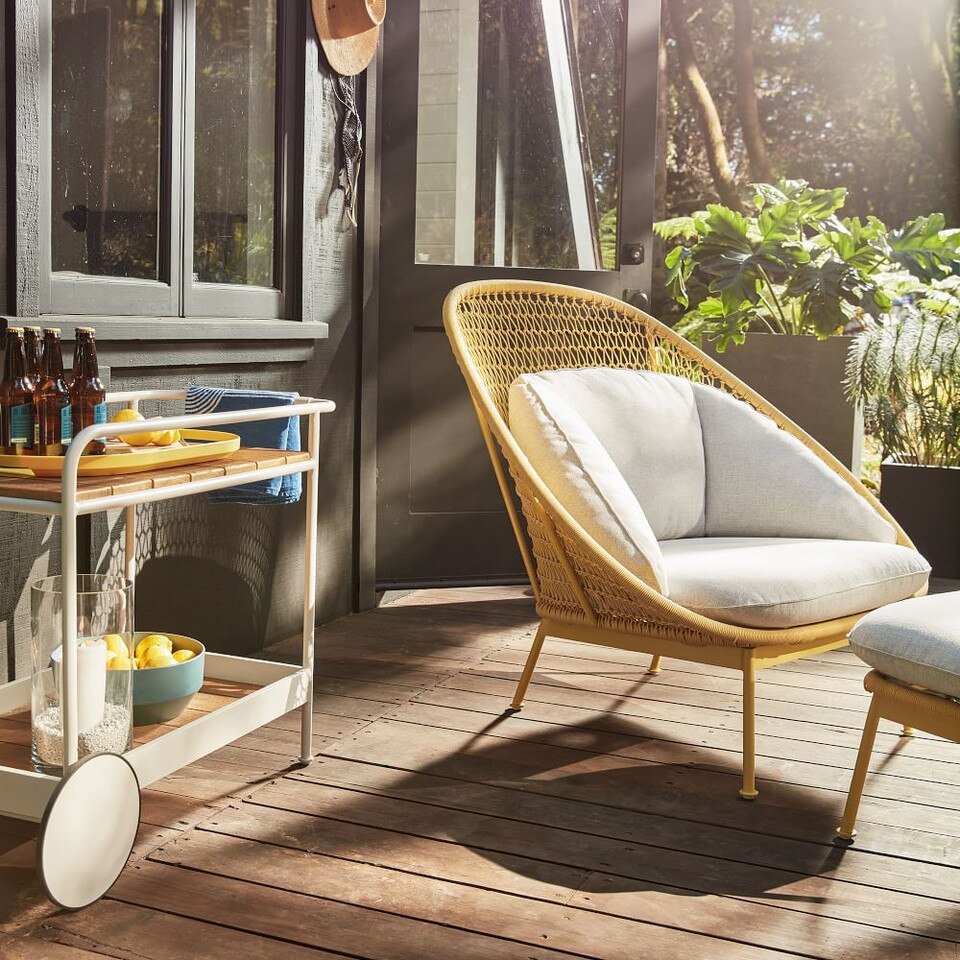 Paradise Outdoor Lounge Chair West Elm Australia